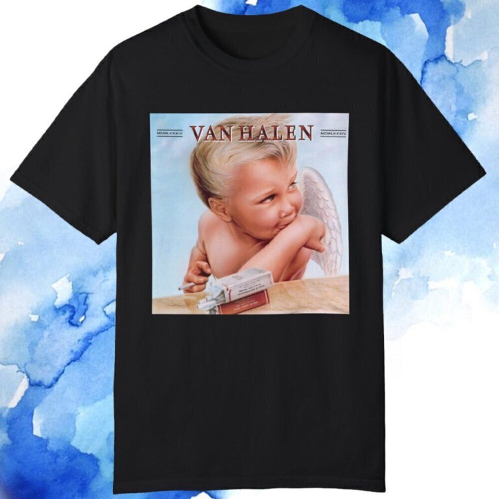 Van Halen 1984 Album Rock Band Tour Music Fan Streetwear Graphic T-Shirt
